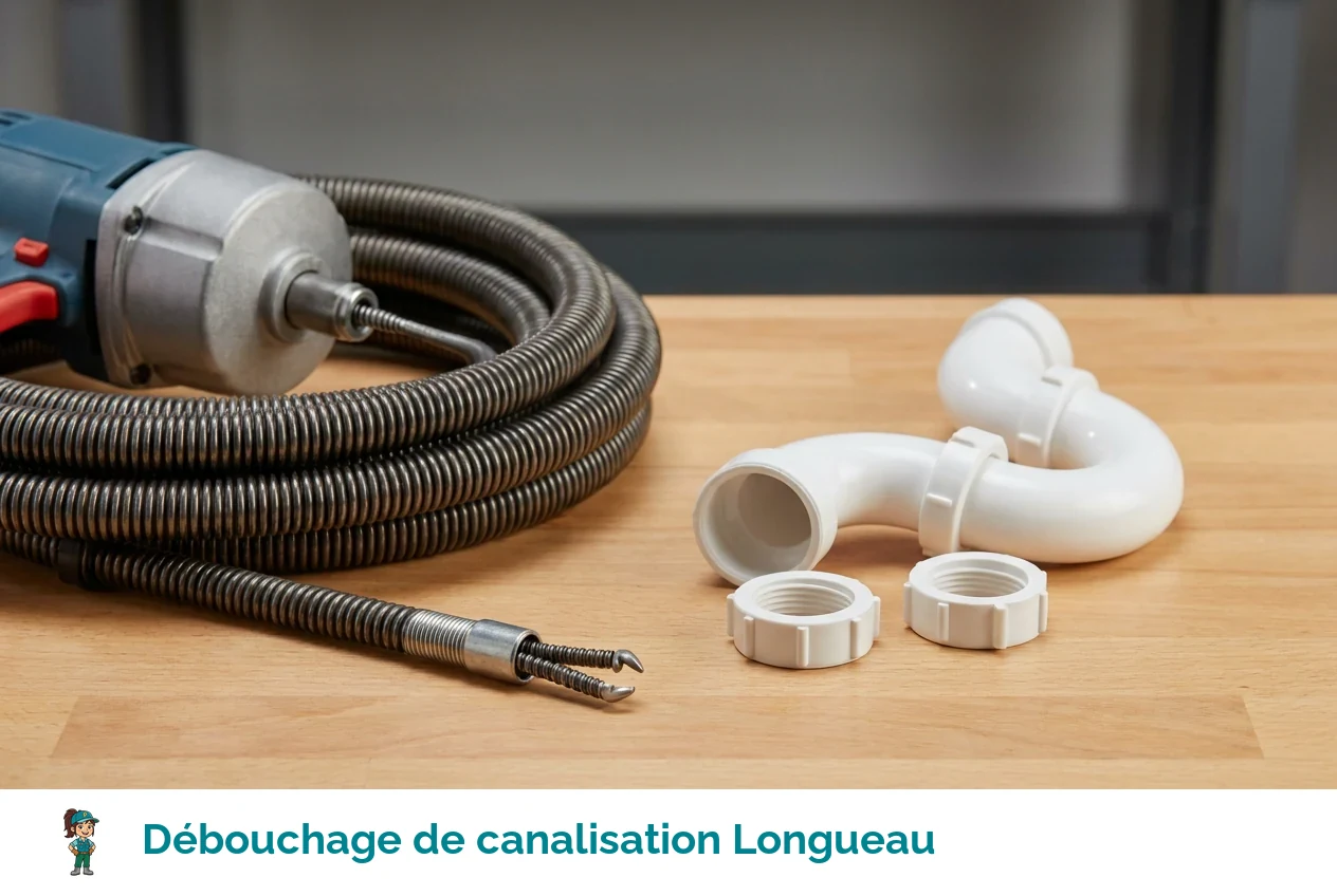 Débouchage de canalisation à Longueau