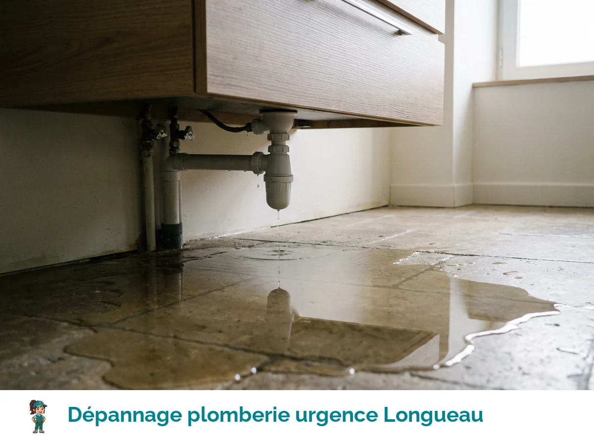 Dépannage plomberie urgence à Longueau