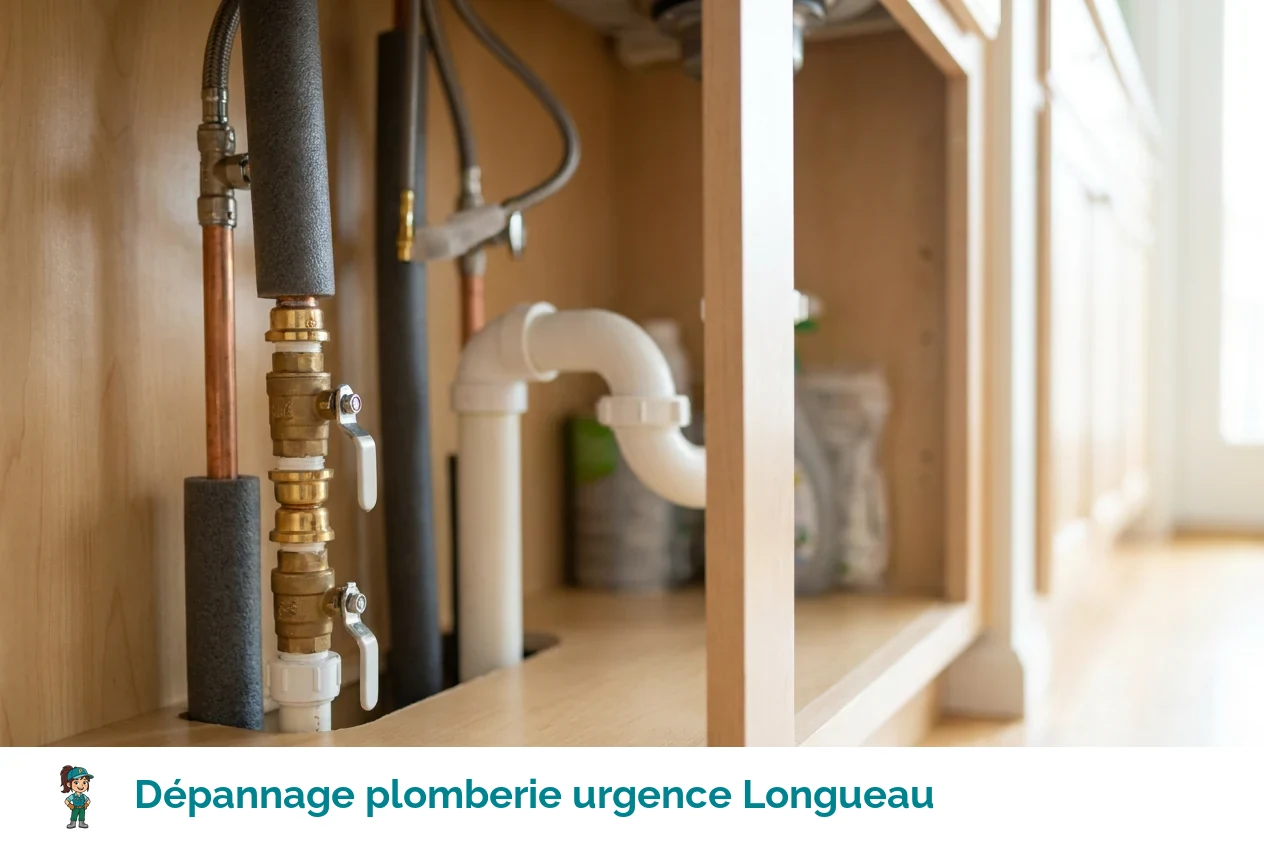 Dépannage plomberie urgence à Longueau