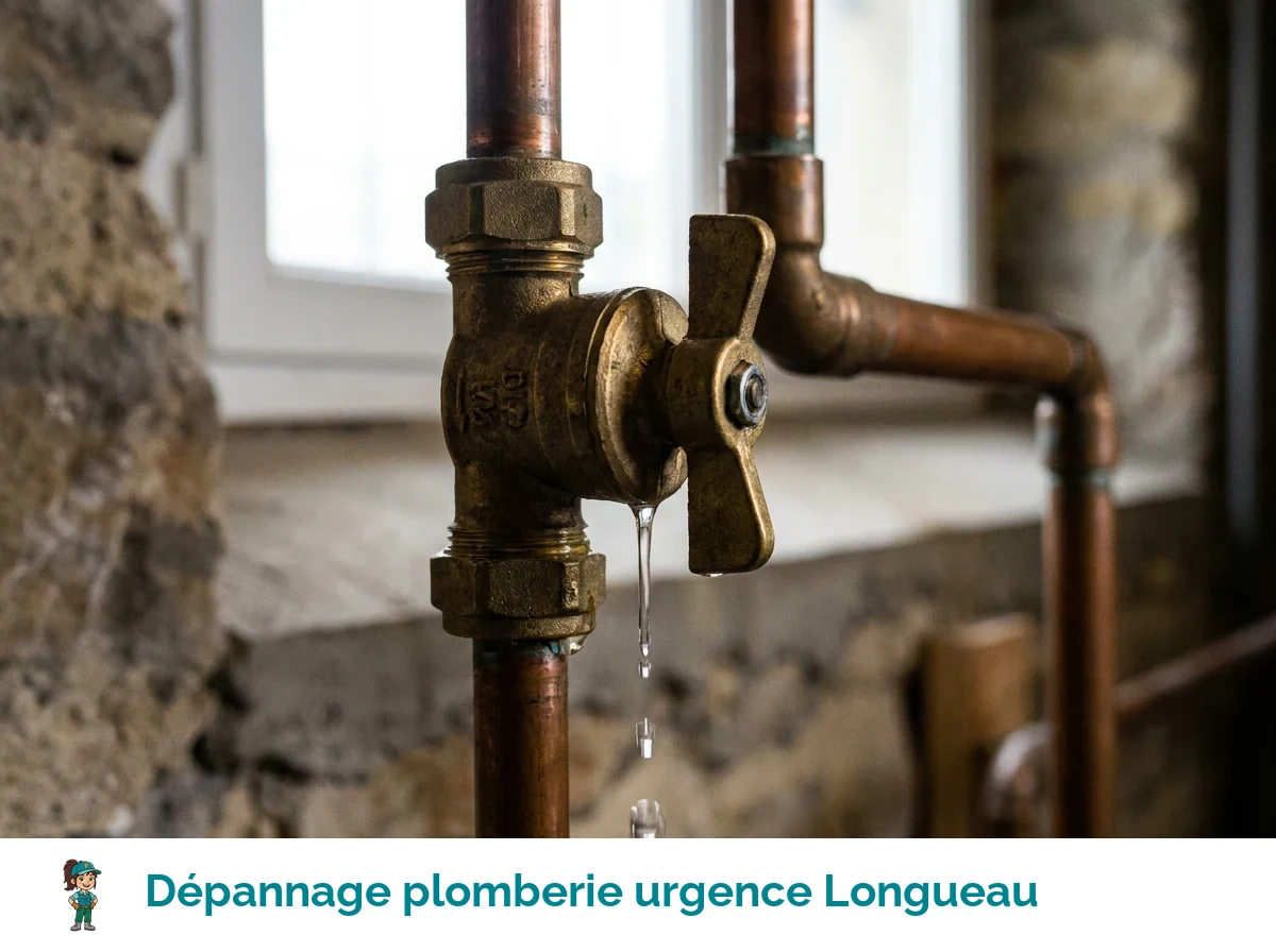 Dépannage plomberie urgence à Longueau