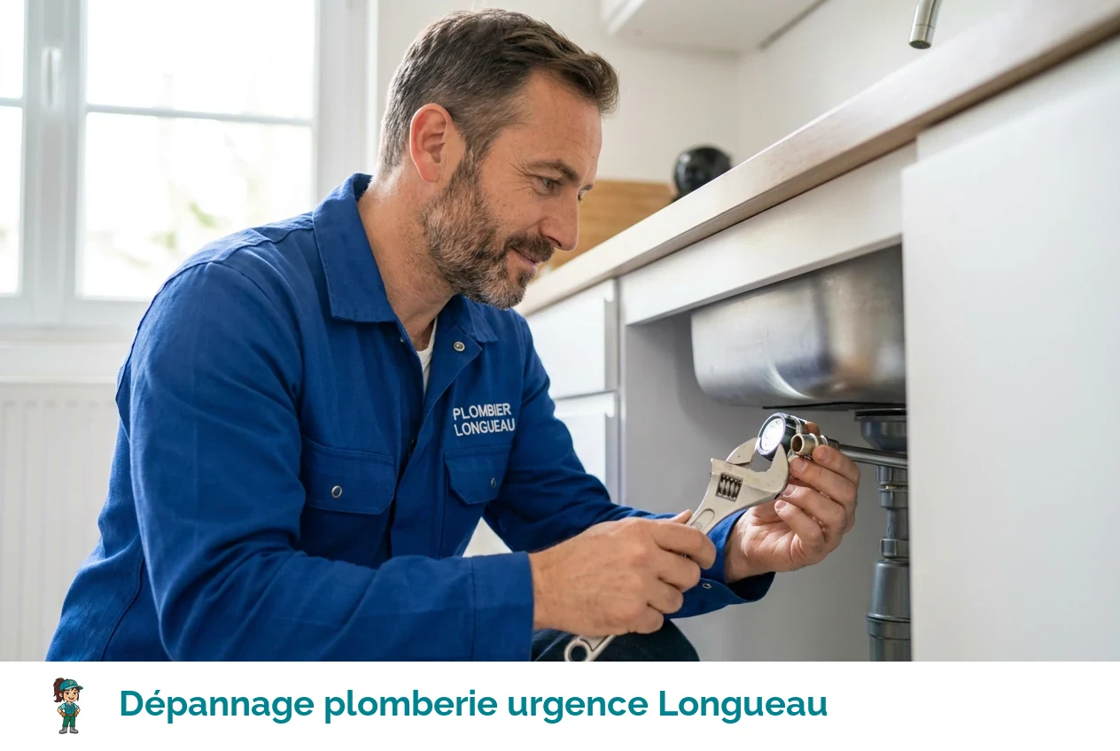 Dépannage plomberie urgence à Longueau