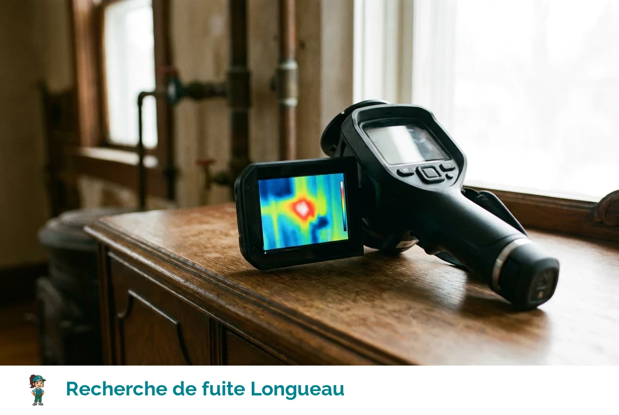 Recherche de fuite à Longueau