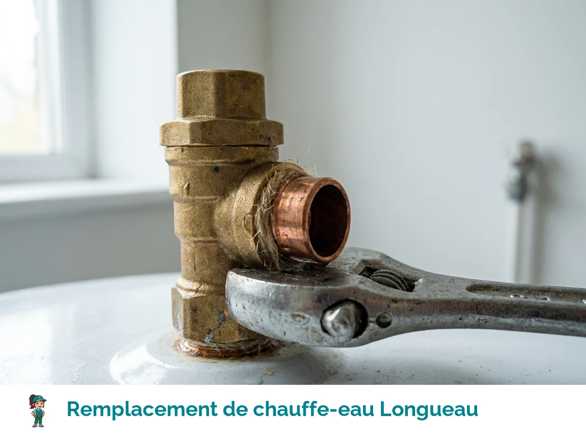 Remplacement de chauffe-eau à Longueau