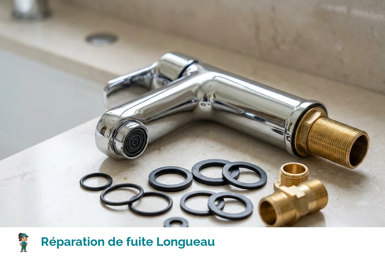 Réparation de fuite à Longueau