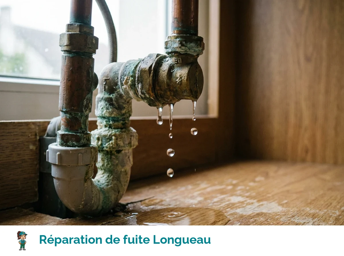 Réparation de fuite à Longueau