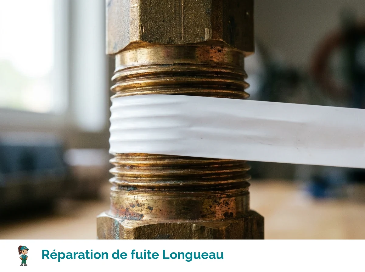 Réparation de fuite à Longueau