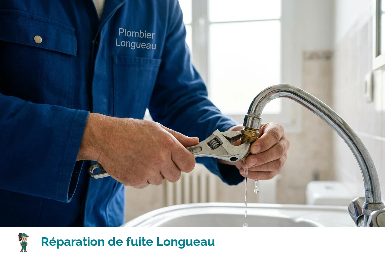 Réparation de fuite à Longueau